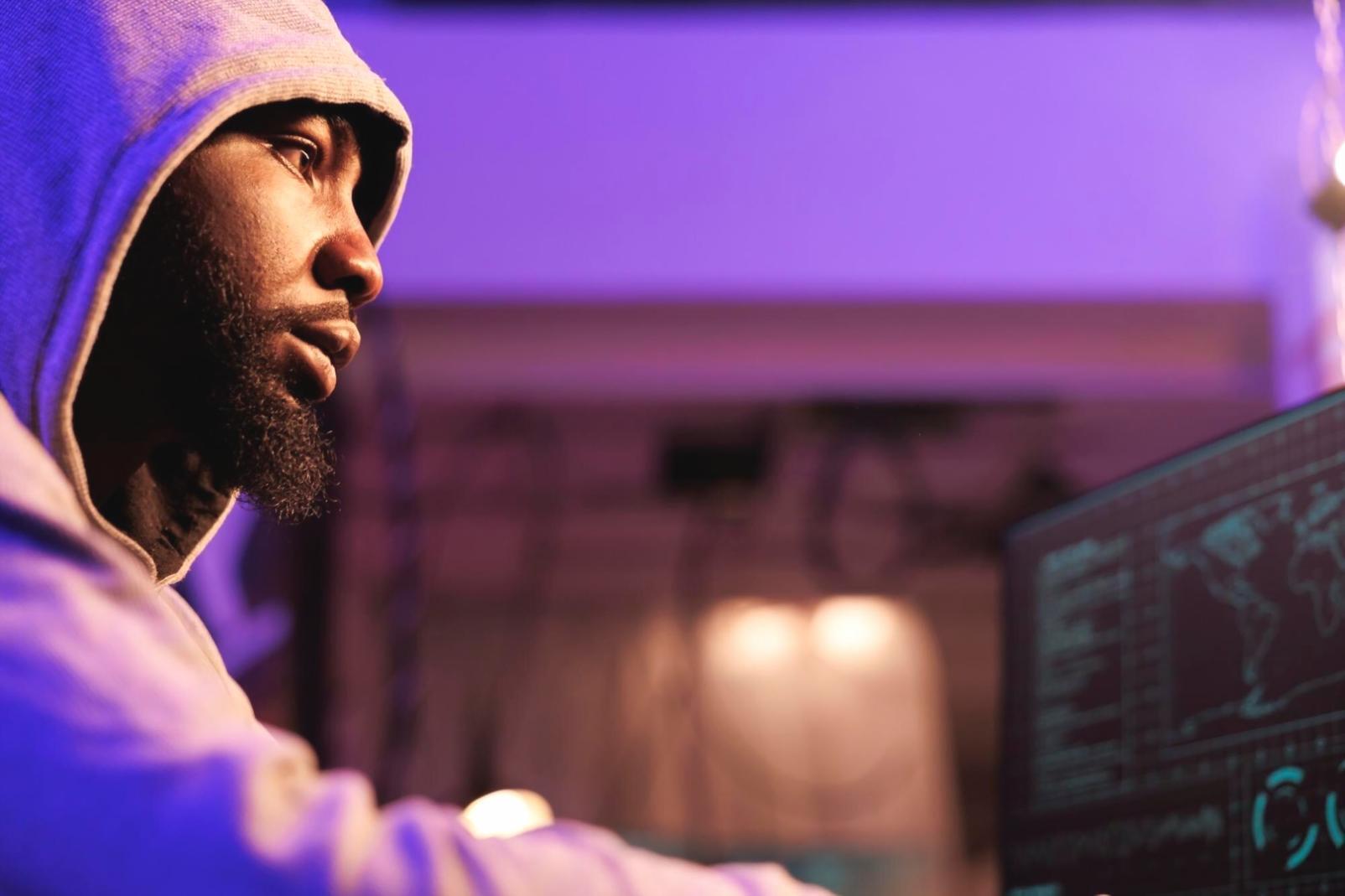 Students collaborating on version control projects in our modern learning environment